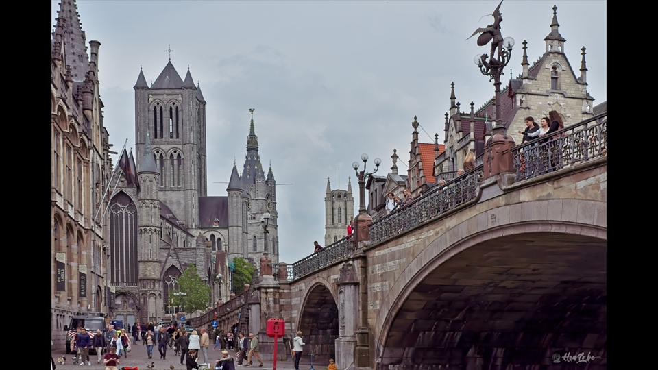 26 - Henri Lombaerts - De drie torens van Gent